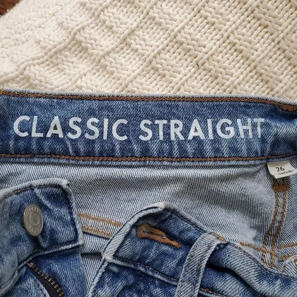 ✨J. CREW✨ High-rise '90s Classic Straight-fit Jean - [Size 26x26] - Picture 14 of 15